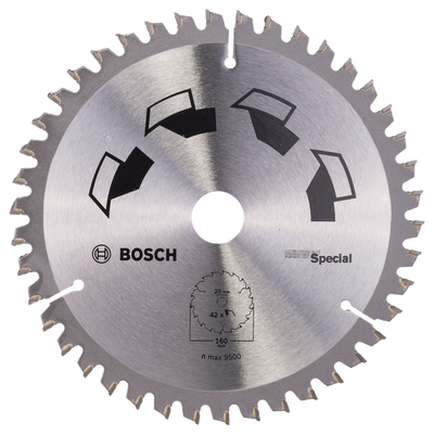 Bosch Accessoires Cirkelzaagblad Special 160X2X20/16,T42 - 2609256887