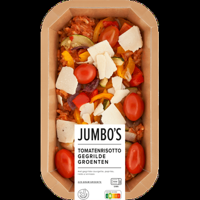 Jumbo&apos;s Verse Maaltijd Tomatenrisotto Gegrilde Groenten 450 g