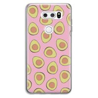 Dancing avocados: LG V30 Transparant Hoesje