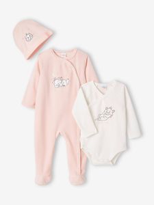 Babyset slaappakje + romper + muts Disney® Marie de Aristokatten roze