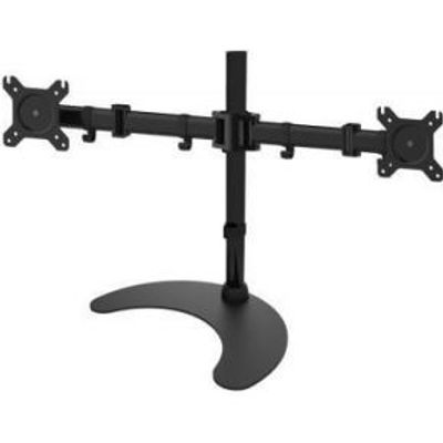 Techly Desk Stand for 2 Monitor 13-27 with Base h.400m ICA-LCD 3410 27 Vrijstaand Zwart