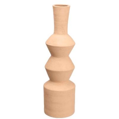 Vaas Gift Decor 20028-CLS Bruin Keramisch Geometrisch 15 x 60 x 15 cm