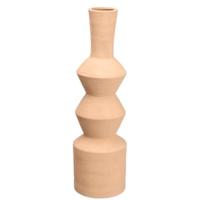 Vaas Gift Decor 20028-CLS Bruin Keramisch Geometrisch 15 x 60 x 15 cm