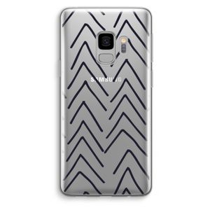 Marrakech Arrows: Samsung Galaxy S9 Transparant Hoesje