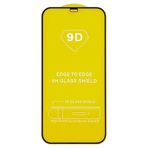 Samsung Galaxy S21 FE 5G 9D Full Cover Glazen Screenprotector - Zwarte Rand