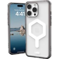 Urban Armor Gear Plyo Backcover Apple iPhone 16 Pro Max Grijs, Transparant Inductieve lading, MagSafe compatible, Stootbestendig