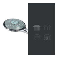 Douchekop Fontastock SALLENT Plastic Verchroomd