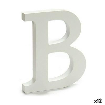 Brief Pincello B Wit 1,8 x 21 x 17 cm (12 Stuks)