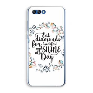 Diamonds: Honor 10 Transparant Hoesje