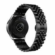 Stalen band - Zwart - Xiaomi Mi Watch / Xiaomi Watch 2 / Xiaomi Watch S1 / S2 / S3 / S4