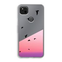 Fly away: Google Pixel 4a Transparant Hoesje