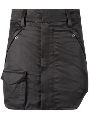 RTA jupe Madalena à design asymétrique - Noir