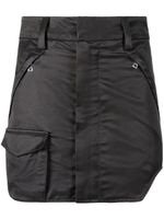 RTA jupe Madalena à design asymétrique - Noir