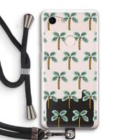 Paradise: Pixel 3 Transparant Hoesje met koord