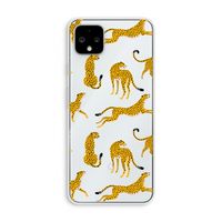 Luipaard: Pixel 4 XL Transparant Hoesje