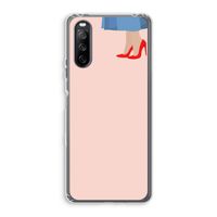 High heels: Sony Xperia 10 III Transparant Hoesje