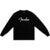 Fender Spaghetti Logo Long-Sleeve T-shirt Black L