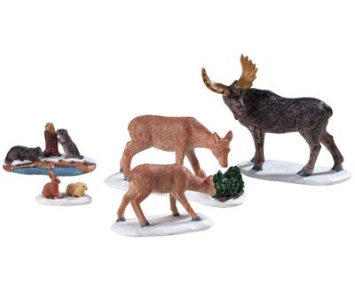 Wild animals set of 5 - Lemax
