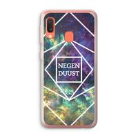 Negenduust ruimte: Samsung Galaxy A20e Transparant Hoesje