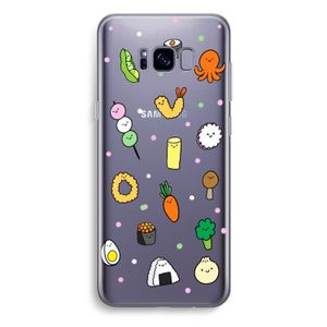 Happy bento friends: Samsung Galaxy S8 Plus Transparant Hoesje