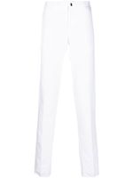 Incotex pantalon droit en lin mélangé - Blanc