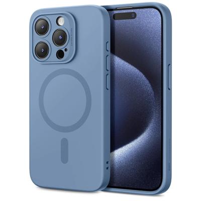 iPhone 15 Pro Cloud Soft Case (HaloLock) - Light Blue iPhone 15 Pro Cloud Soft Case (HaloLock) - Light Blue
