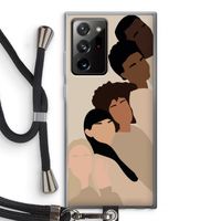 Sweet creatures: Samsung Galaxy Note 20 Ultra / Note 20 Ultra 5G Transparant Hoesje met koord