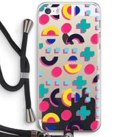 8-bit N°2: iPhone 5 / 5S / SE Transparant Hoesje met koord