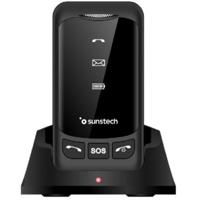 Senioren Telefoon Sunstech CELT25BK Zwart 2,4” QVGA
