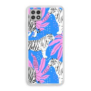 Tijger: Samsung Galaxy A22 4G Transparant Hoesje