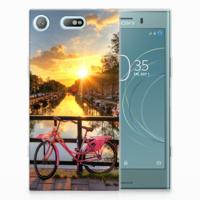 Sony Xperia XZ1 Compact | Silliconen Back Cover | Amsterdamse Grachten