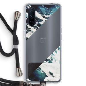Golven: OnePlus Nord CE 5G Transparant Hoesje met koord
