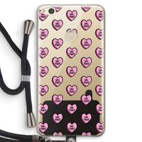 GIRL POWER: Huawei Ascend P8 Lite (2017) Transparant Hoesje met koord