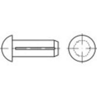 TOOLCRAFT TO-5451804 Halfronde kerfnagel 2 mm Messing 1000 stuk(s)