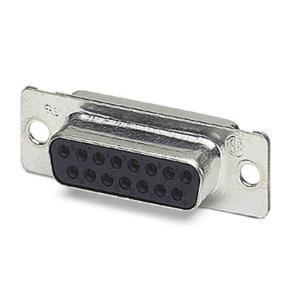 Phoenix Contact VS-15-BU-DSUB-EG 1688887 D-sub female connector 180 ° Aantal polen: 15 Soldeerkelk 10 stuk(s)