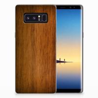 Samsung Galaxy Note 8 | Bumper Hoesje | Donker Hout
