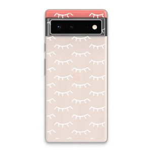 Wimpers: Google Pixel 6 Transparant Hoesje