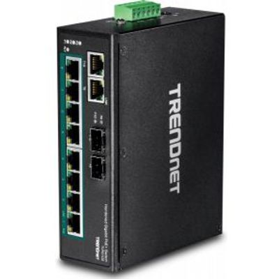 Trendnet TI-PG102 Unmanaged Gigabit Ethernet (10/100/1000) Power over Ethernet (PoE) Zwart netwerk-s