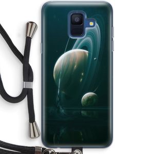 Mercurius: Samsung Galaxy A6 (2018) Transparant Hoesje met koord