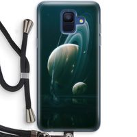 Mercurius: Samsung Galaxy A6 (2018) Transparant Hoesje met koord