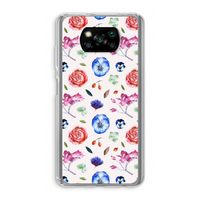 Bloemetjes: Xiaomi Poco X3 Pro Transparant Hoesje