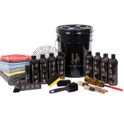 Starter Kit XXL | 25-delig - Met Cool Performance Car Parfum - 26% korting! - Perfect voor elke auto, truck of motor - RUSH Official