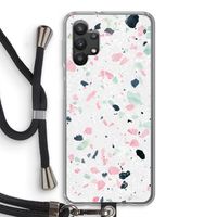 Terrazzo N°3: Samsung Galaxy A32 5G Transparant Hoesje met koord