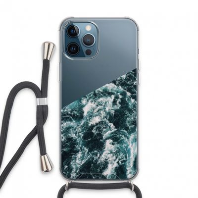 Zee golf: iPhone 13 Pro Max Transparant Hoesje met koord