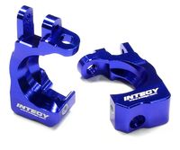 Integy Billet Machined T3 Caster Block, Blue - Traxxas Stampede 4x4/Slash 4x4 - thumbnail