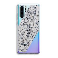 Gespikkelde marmer: Huawei P30 Pro Transparant Hoesje