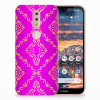 Siliconen Hoesje Nokia 4.2 Barok Roze