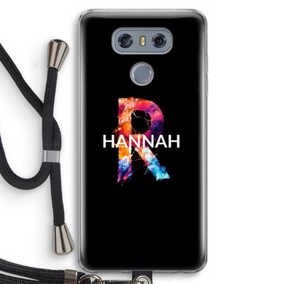 Abstract Spectrum: LG G6 Transparant Hoesje met koord