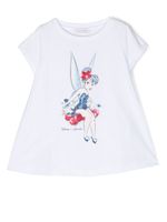 Monnalisa x Disney t-shirt à imprimé Tinkerbell - Blanc - thumbnail