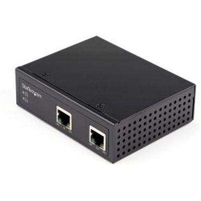 StarTech.com POEEXT1G60W netwerkextender Netwerkrepeater 100,1000 Mbit/s Zwart